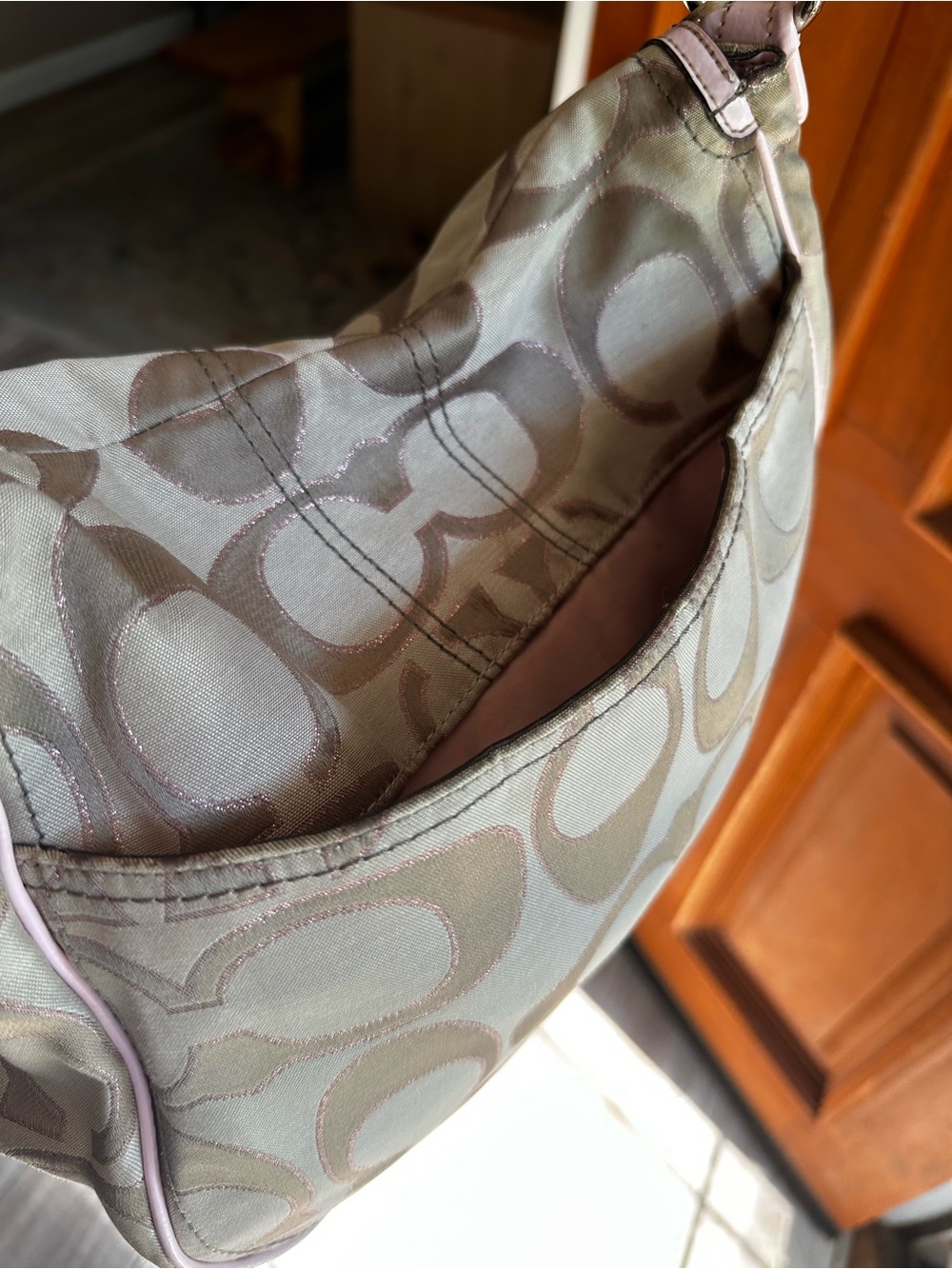 Vintage Coach Poppy Shoulder Bag - Picture 3 of 8